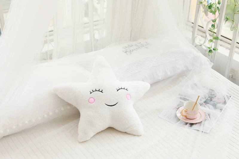 Cloud Moon Star Plush Pillow