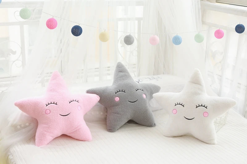 Cloud Moon Star Plush Pillow