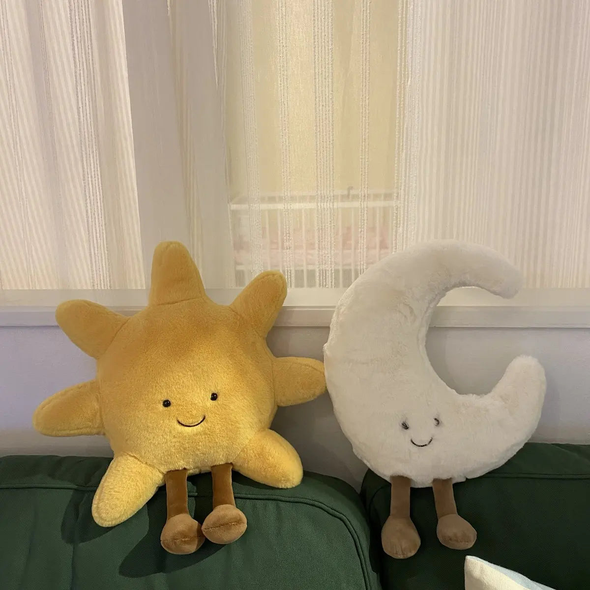 Sun Moon Smile Plush Toy