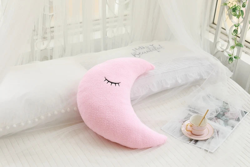 Cloud Moon Star Plush Pillow