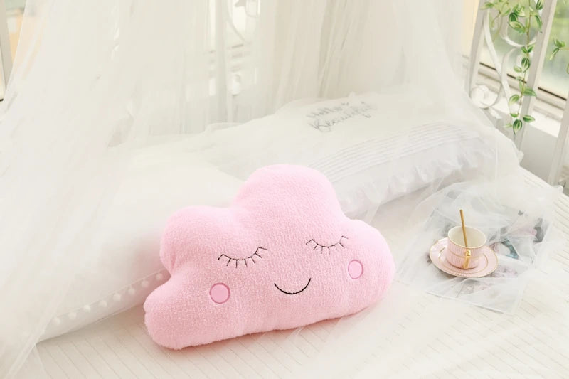 Cloud Moon Star Plush Pillow