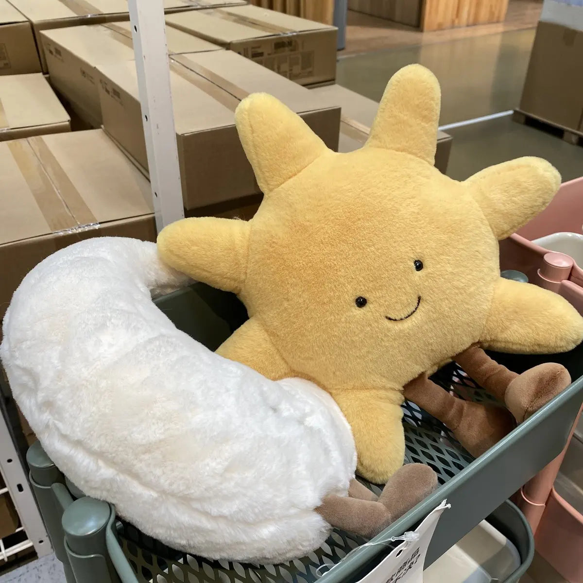 Sun Moon Smile Plush Toy