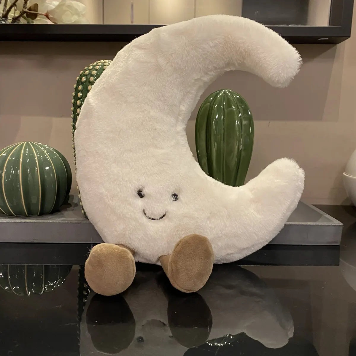 Sun Moon Smile Plush Toy