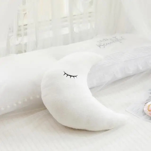 Cloud Moon Star Plush Pillow