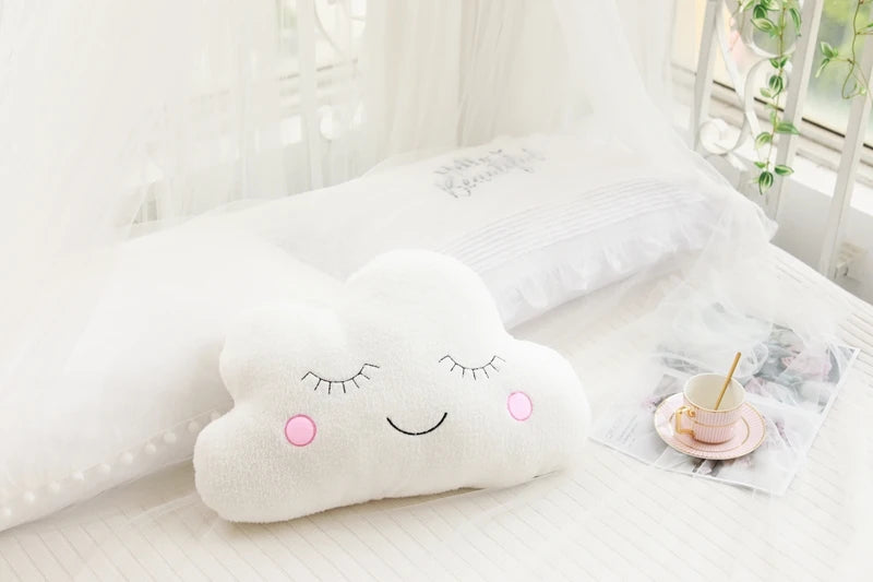 Cloud Moon Star Plush Pillow