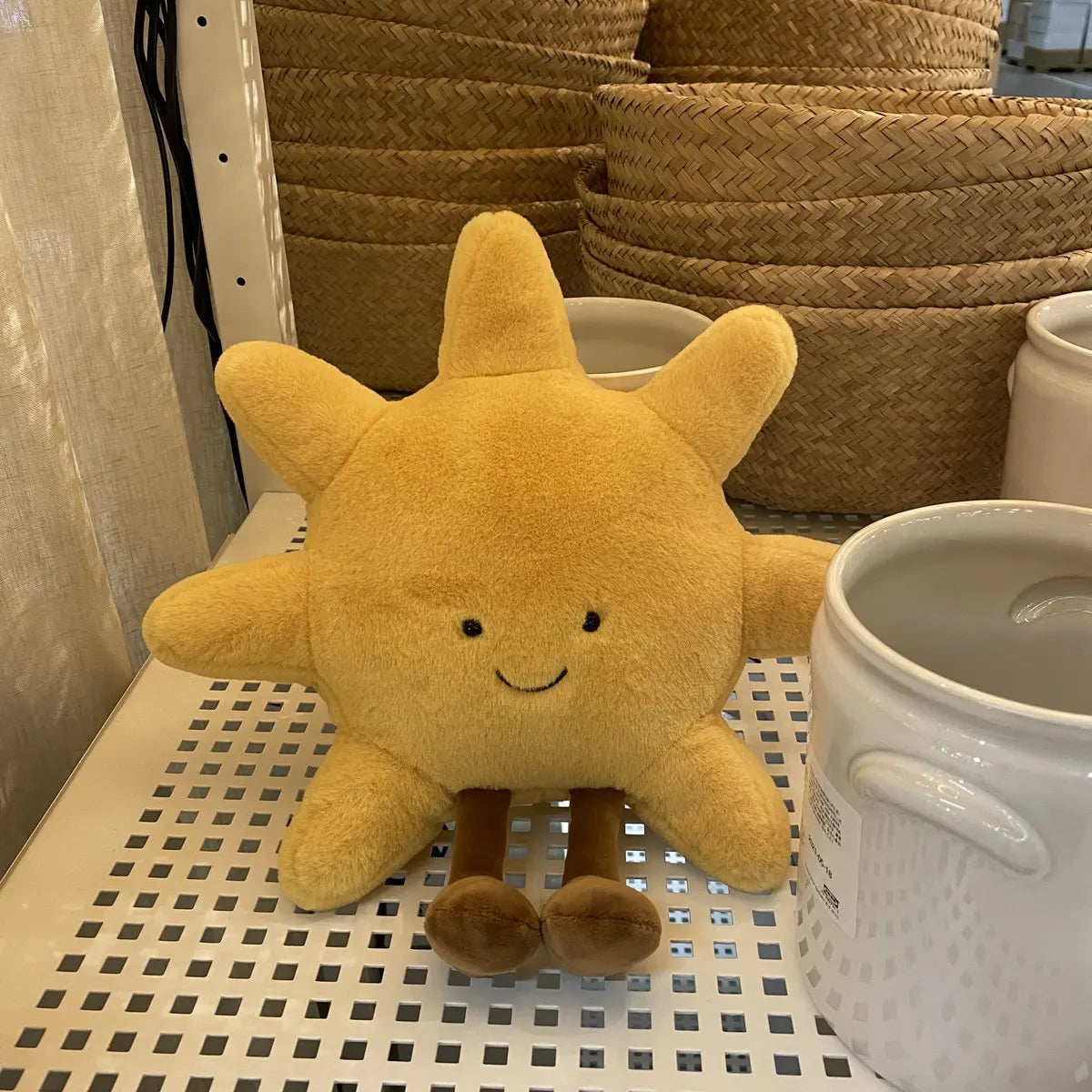 Sun Moon Smile Plush Toy