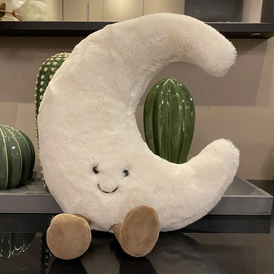Sun Moon Smile Plush Toy