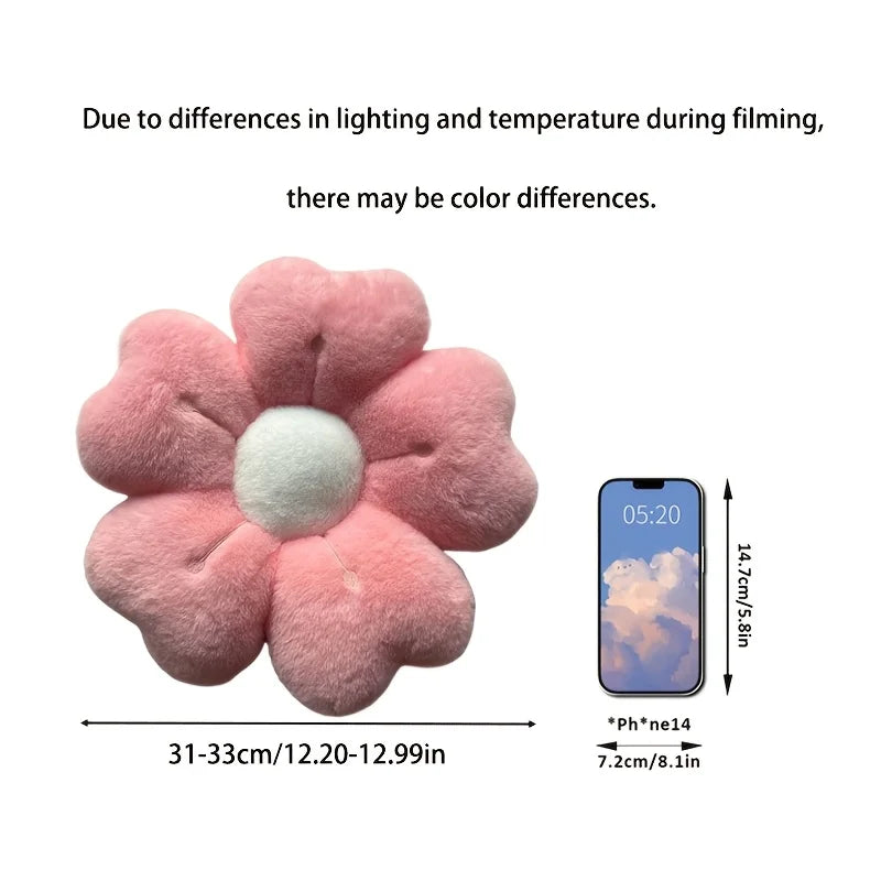 Daisy Plush Throw Pillow