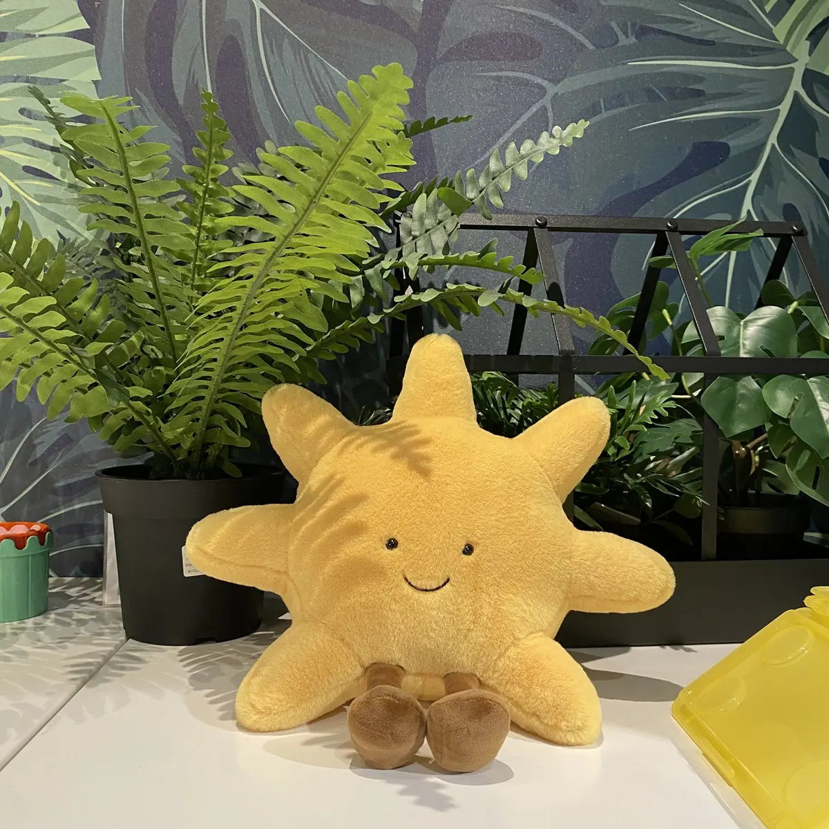 Sun Moon Smile Plush Toy