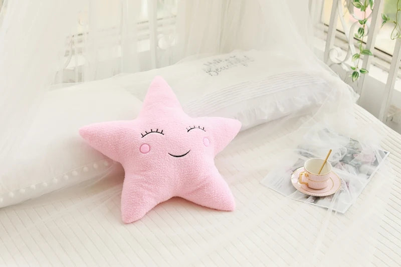 Cloud Moon Star Plush Pillow