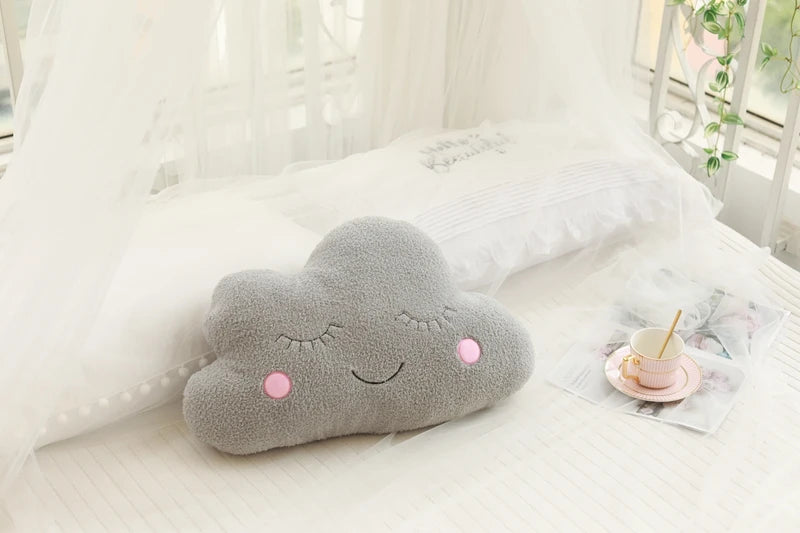 Cloud Moon Star Plush Pillow