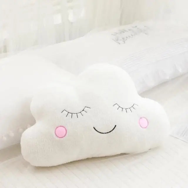 Cloud Moon Star Plush Pillow