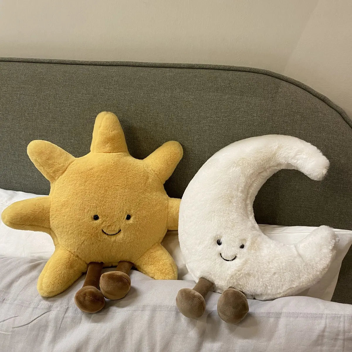 Sun Moon Smile Plush Toy