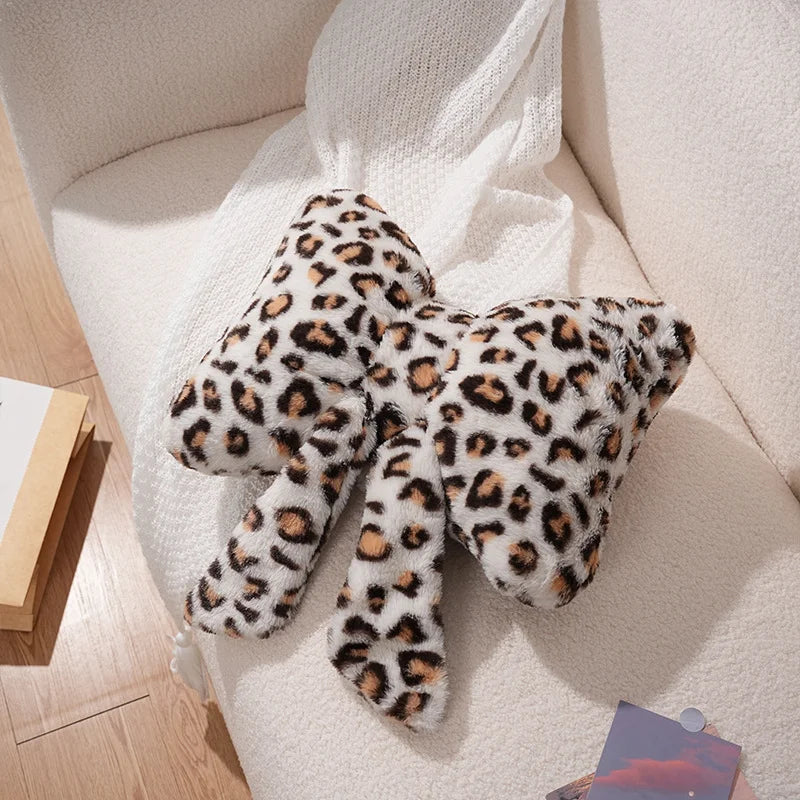 Pink Bow Ribbon Cushion