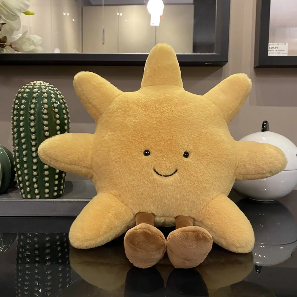 Sun Moon Smile Plush Toy