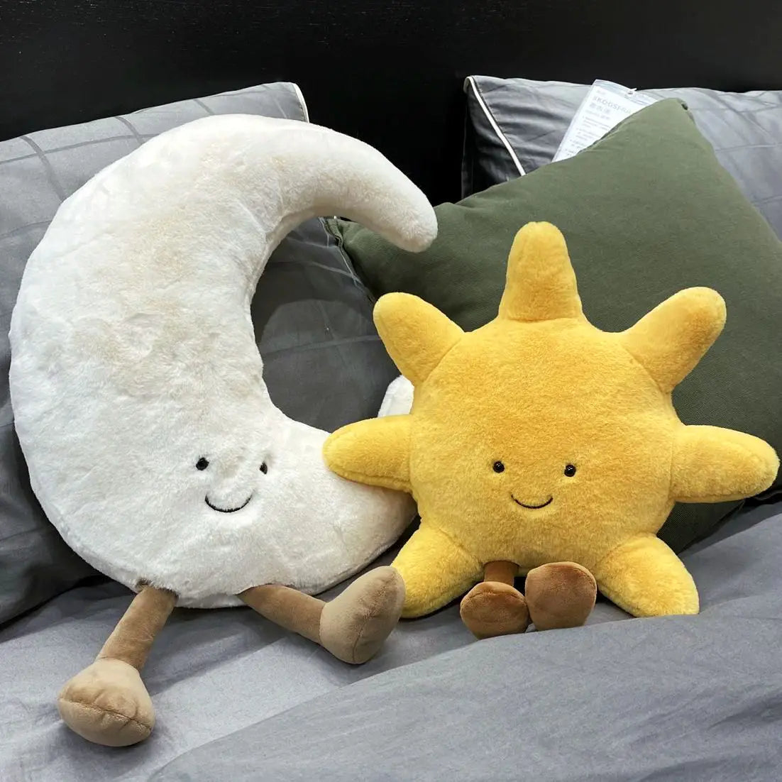 Sun Moon Smile Plush Toy