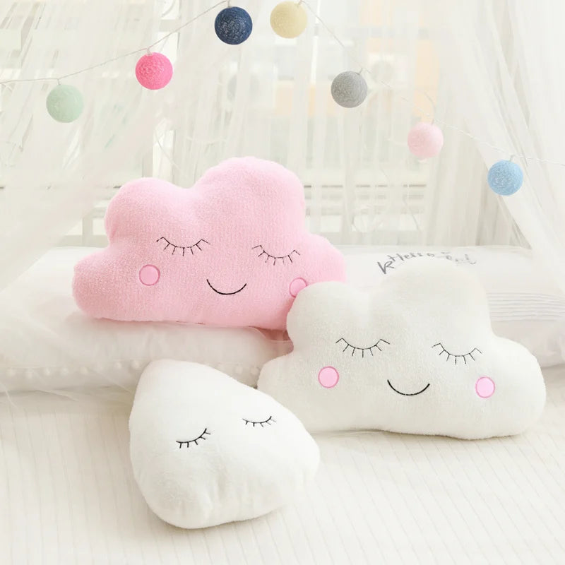 Cloud Moon Star Plush Pillow