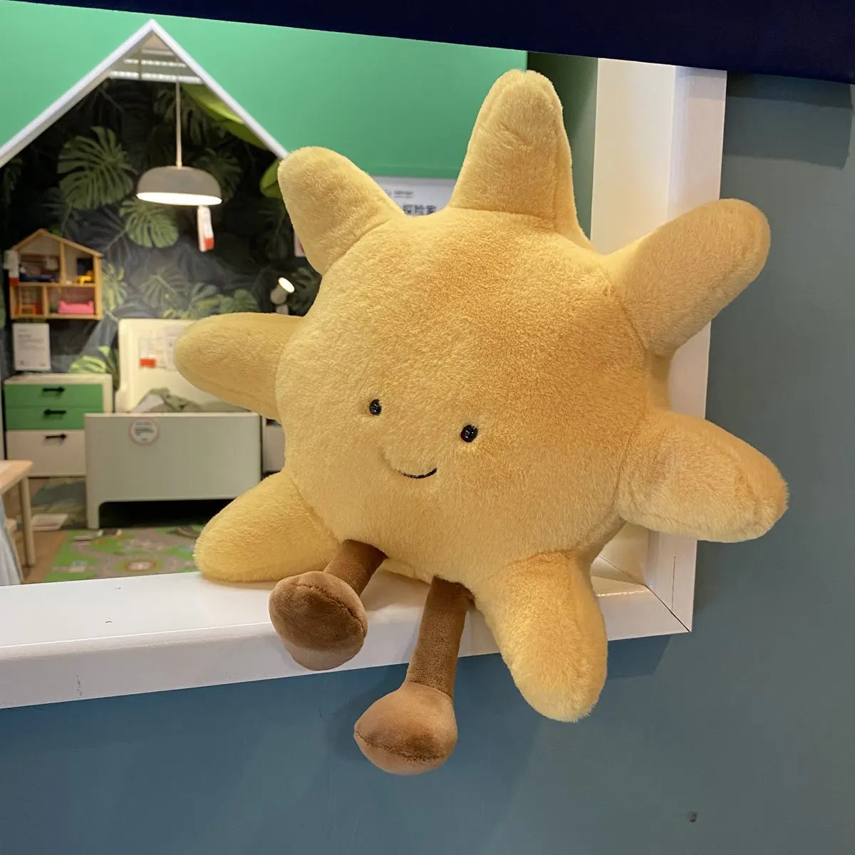 Sun Moon Smile Plush Toy