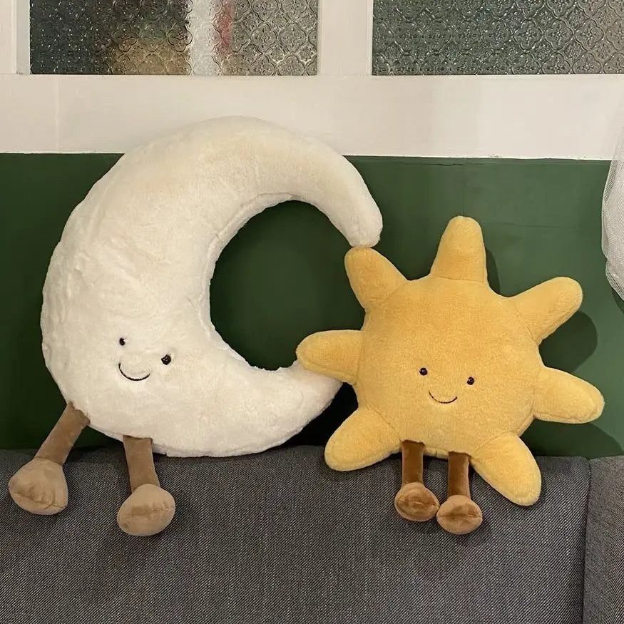 Sun Moon Smile Plush Toy