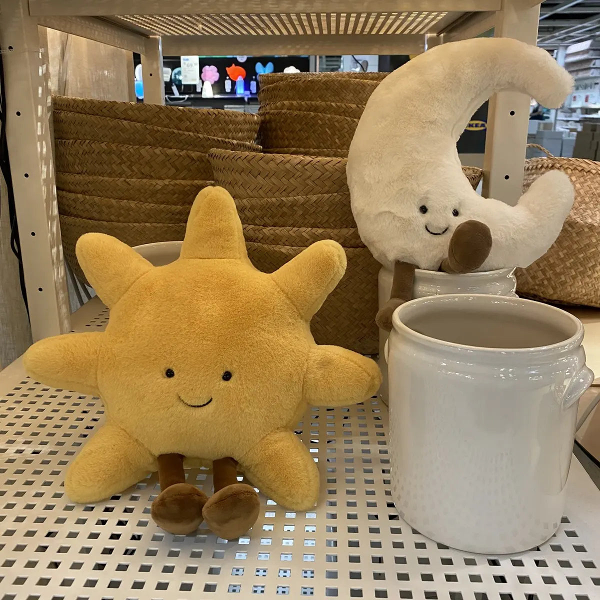 Sun Moon Smile Plush Toy