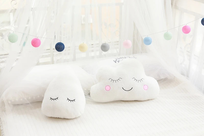 Cloud Moon Star Plush Pillow